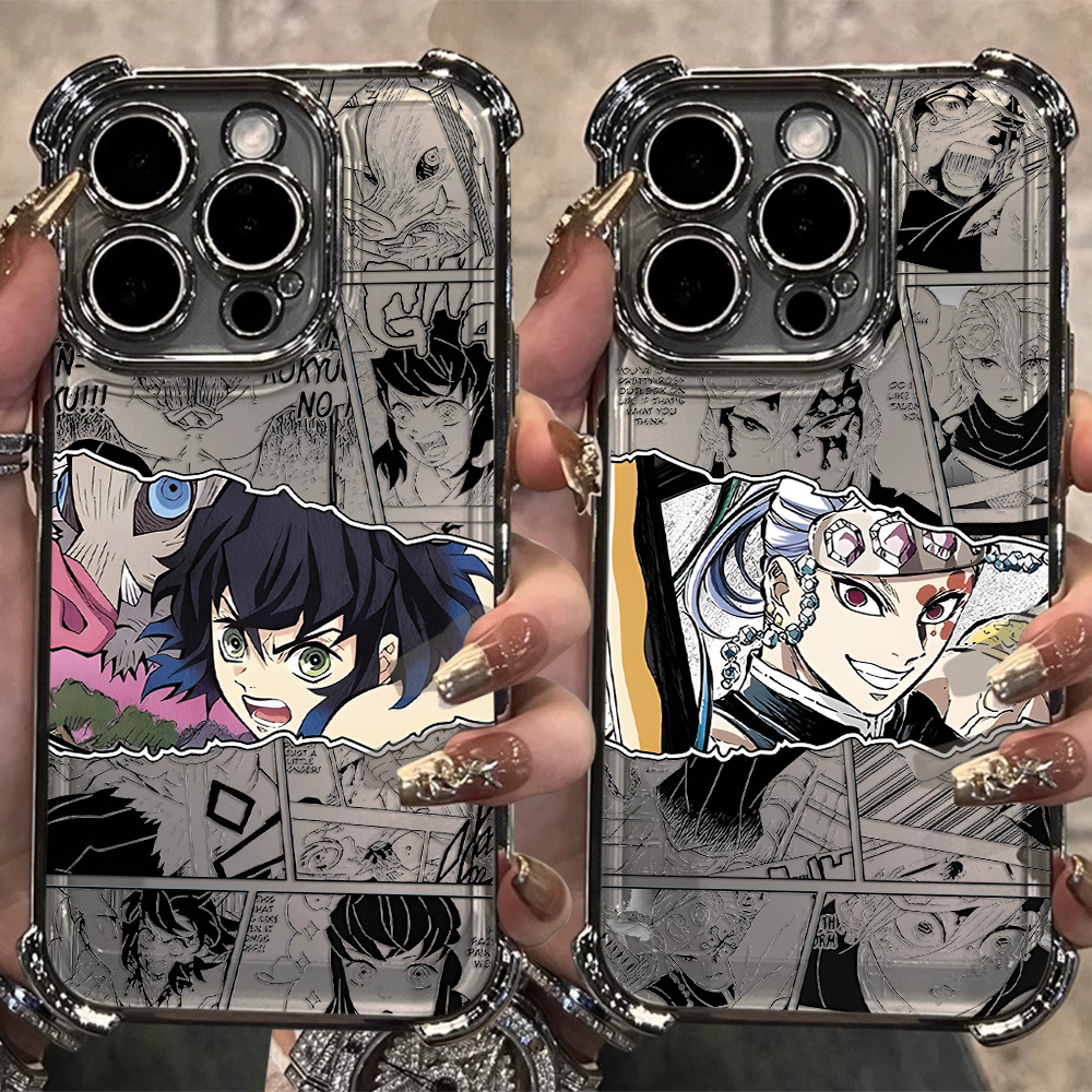 Phone Accessories Demon Slayer - 패션 데몬 슬레이어 폰 케이스 (아이폰