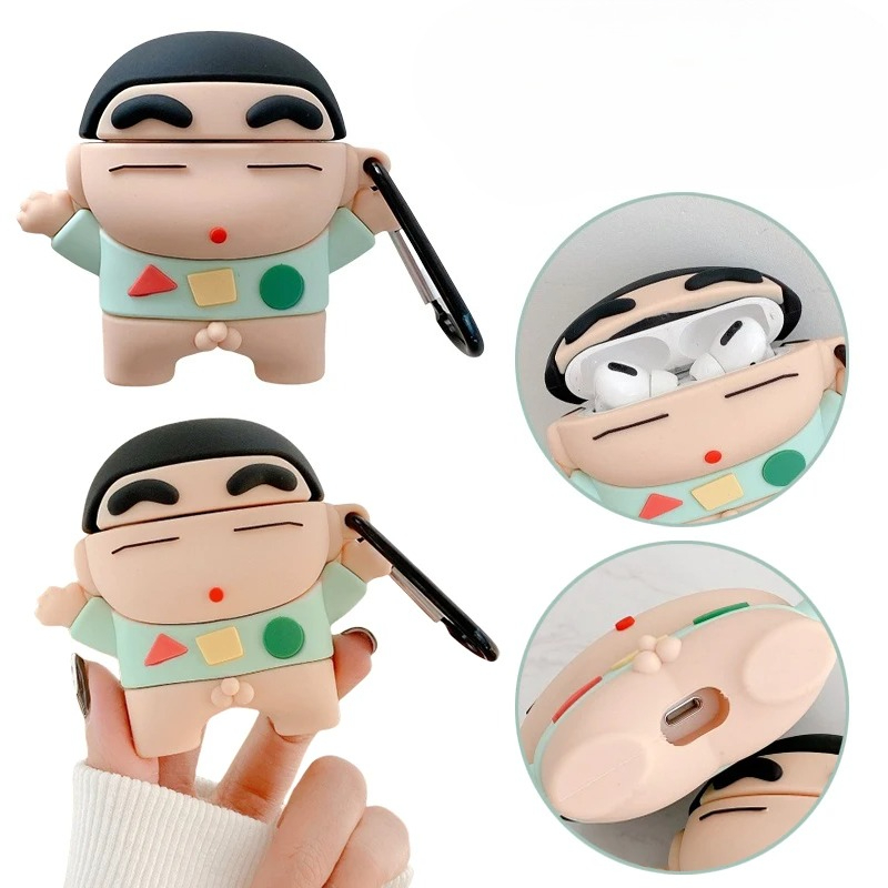 Airpod Case Cover - 만화 캐릭터 크레용신짱 에어팟 케이스 (에어팟