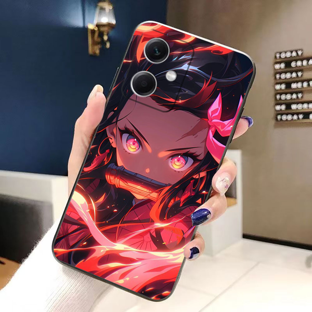 Phone Accessories Demon Slayer - 애니메이션 데몬 슬레이어 탄지로 레드미 노트