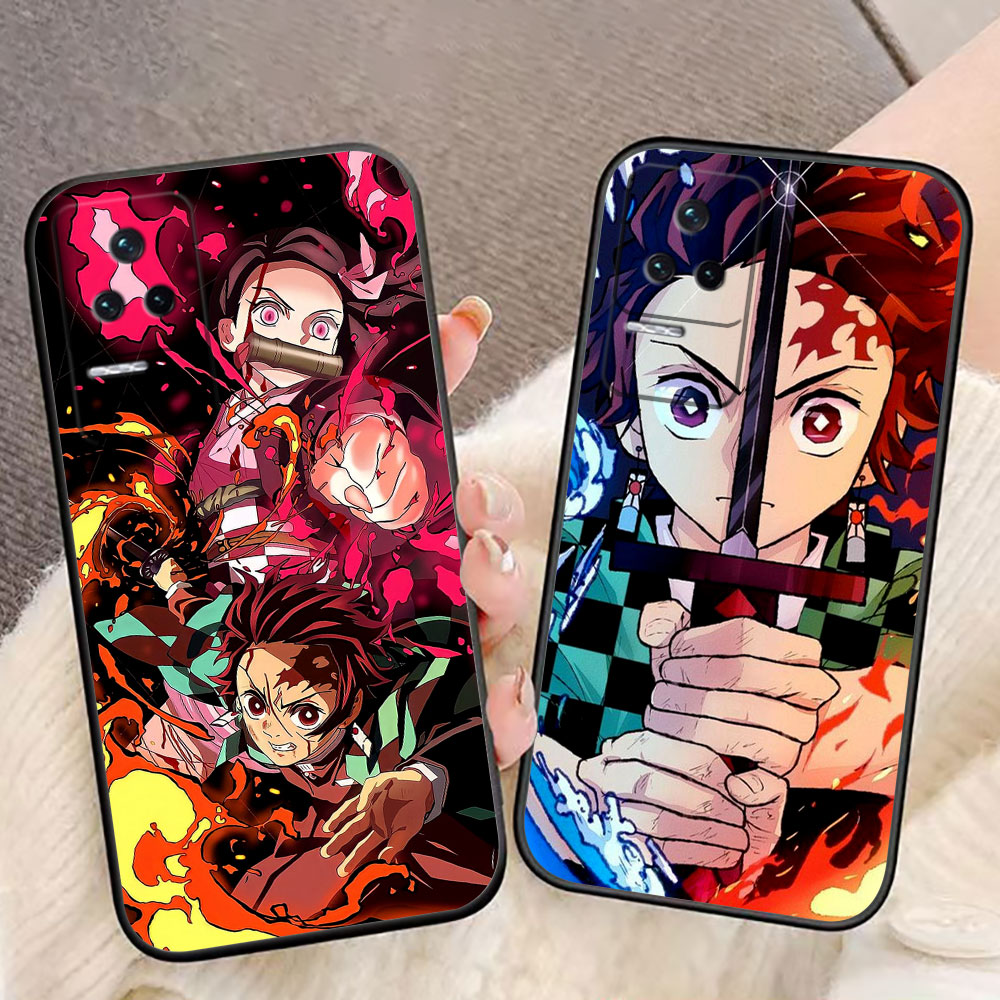 Phone Accessories Demon Slayer - 애니메이션 데몬 슬레이어 탄지로 폰 케이스