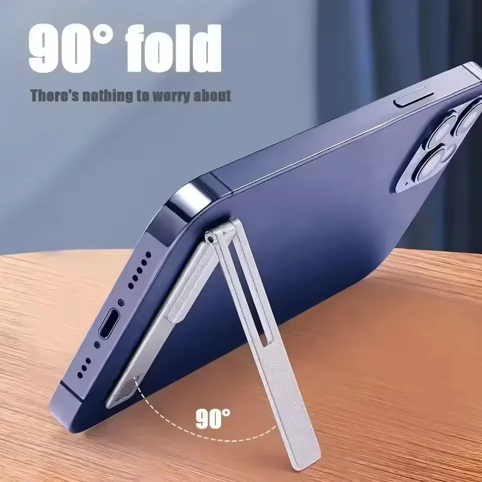 Desk Phone Stand - 자석식 초슬림 접이식 휴대폰 거치대 금속
