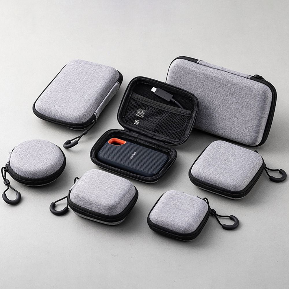 Phone Accessories - 1개입 이어폰/휴대폰/충전 케이블 EVA 보관 가방