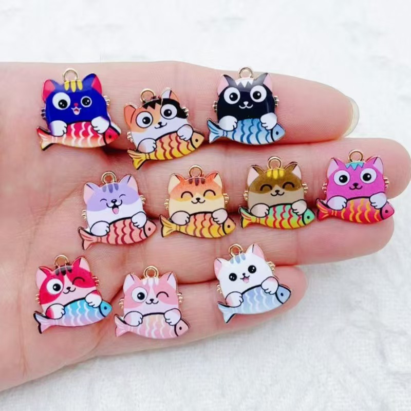 Phone Accessories - 10pcs 국경 간 판매 만화 귀여운