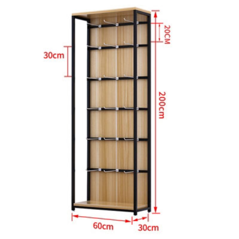 Phone Accessories Cabinet - 슈퍼마켓 선반 진열장 슬리퍼 휴대폰 문구류