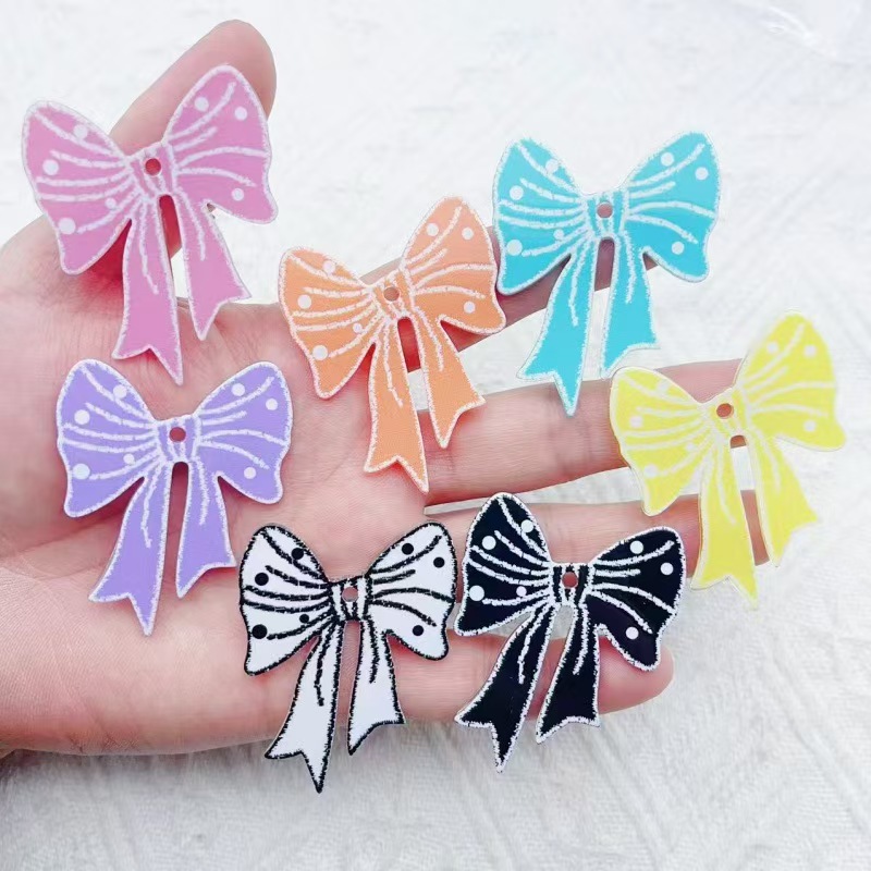 Phone Accessories - 10pcs 유행하는 새로운 멀티 컬러 아크릴