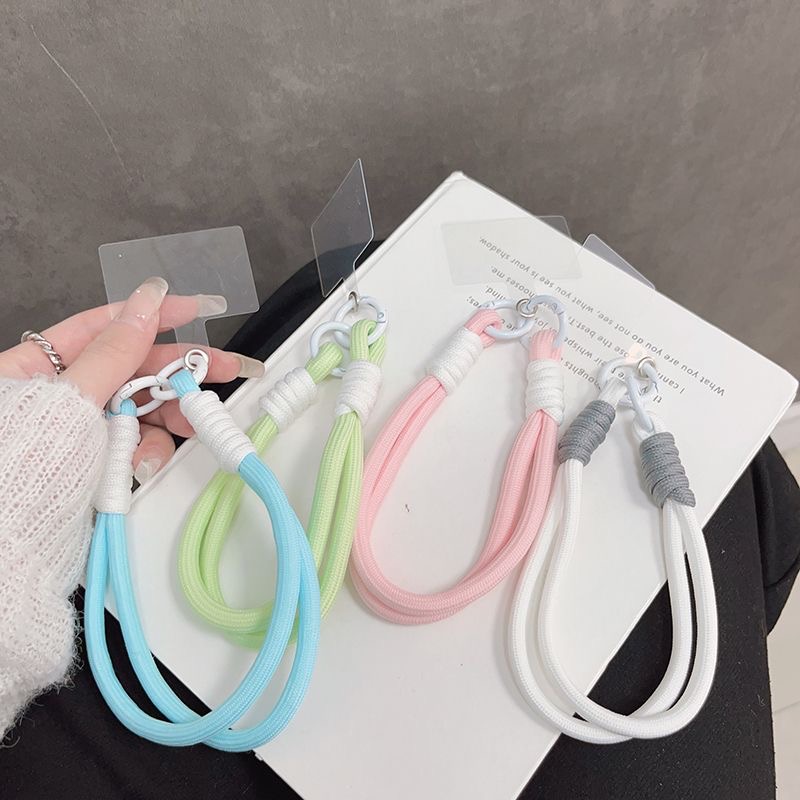 Phone Accessories Keychain - 휴대폰 짧은 끈 범용 다채로운 손목