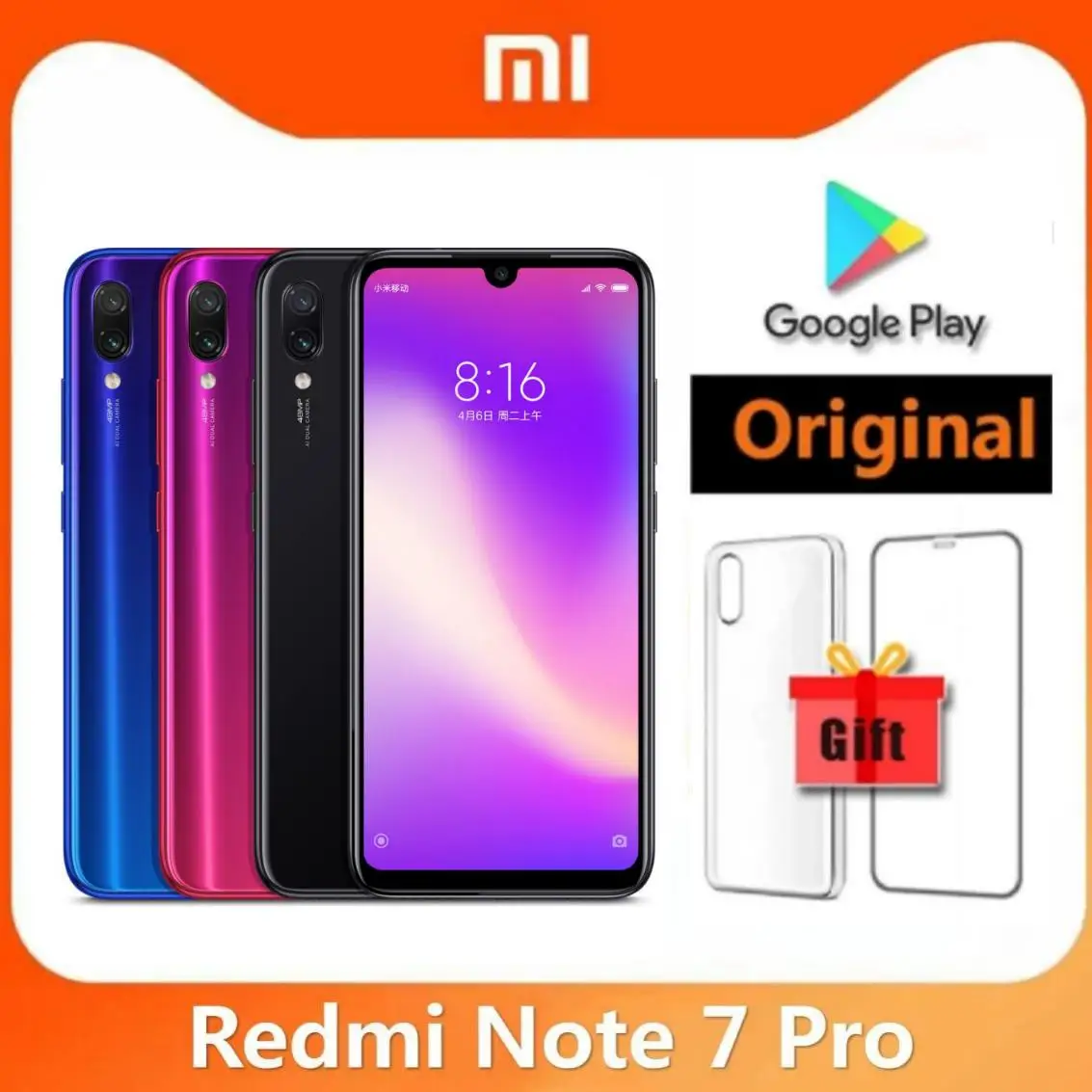 Phone Accessories Display - Xiaomi Redmi Note 7 PRO 기존