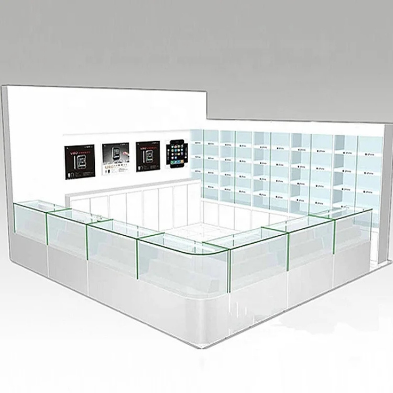 Phone Accessories Cabinet - 맞춤형 휴대폰 유리 디스플레이 쇼케이스 디자인