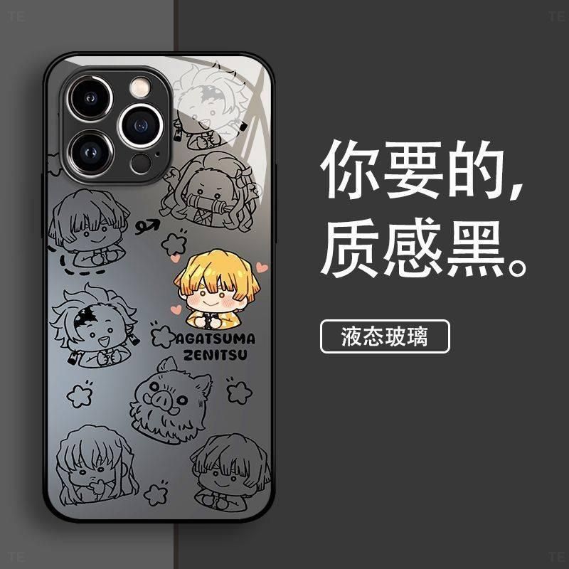 악마 슬레이어 애니메이션 만화 전화 케이스 Muichi - Phone Accessories Demon Slayer 리뷰 및 가격