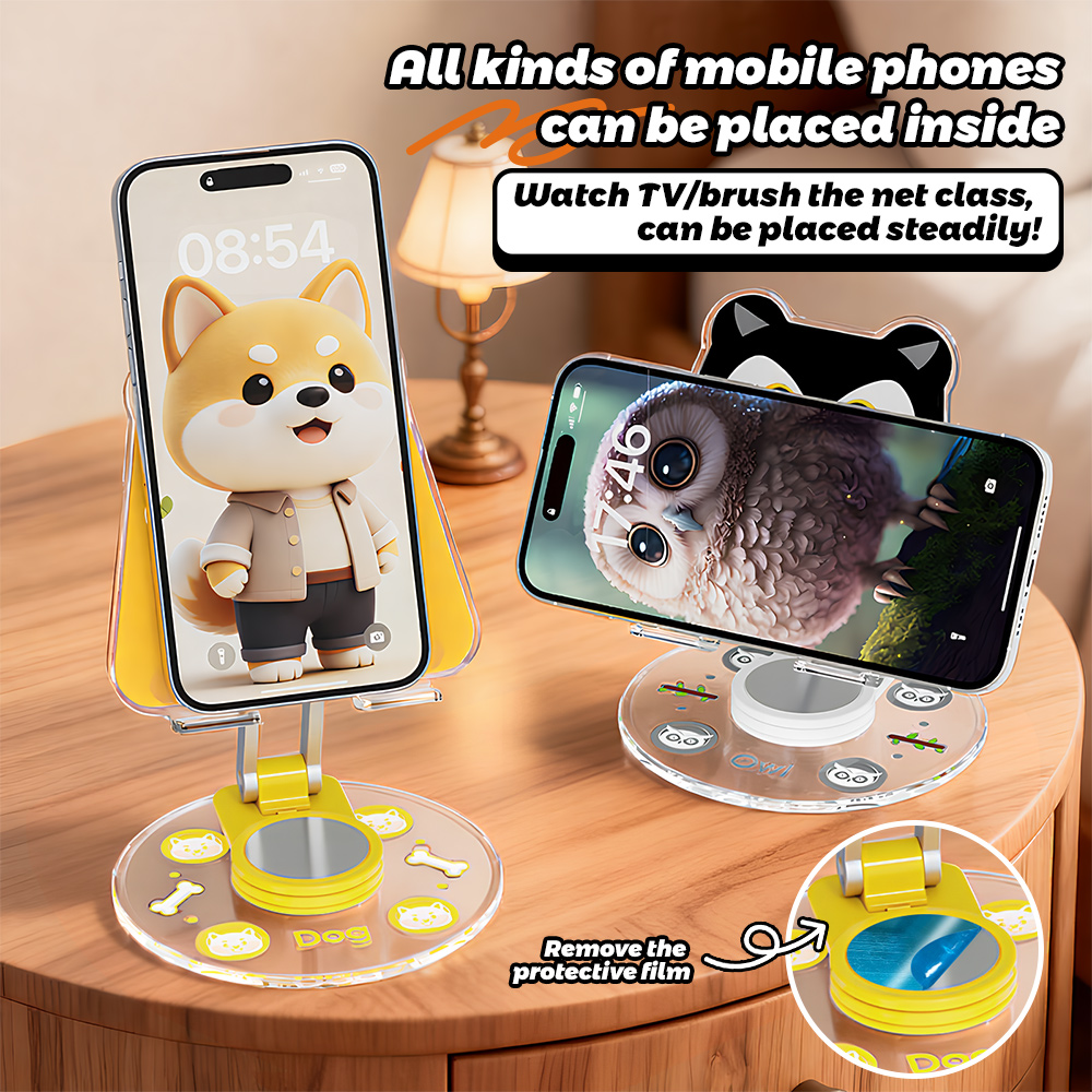 귀여운 동물 모양 휴대폰 거치대 360도 회전 가능 접 - Phone Accessories Officeworks 리뷰 및 가격