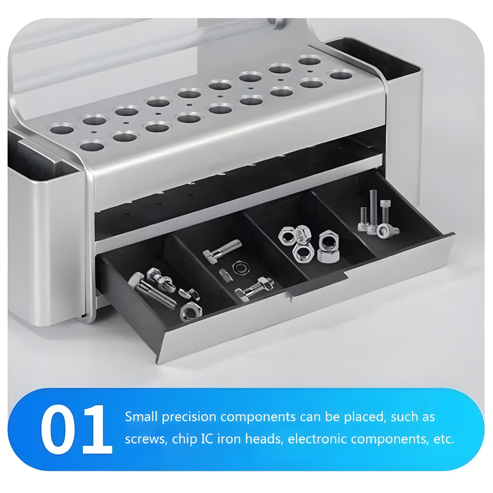 데스크탑 랙 전자 유지보수 도구 캐비닛 모바일 폰 드라 - Phone Accessories Cabinet 리뷰 및 가격
