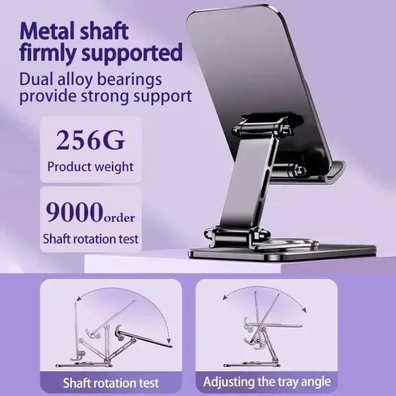 유니버설 메탈 360 °   회전식 휴대폰 태블릿 스탠 - Desk Phone Stand 리뷰 및 가격