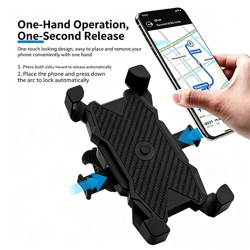 오토바이 백미러 폰 홀더, 충격 방지 폰 마운트 포함, - Quadlock Phone Accessories 리뷰 및 가격