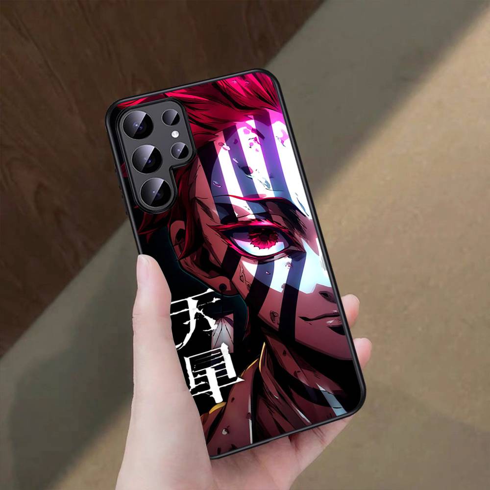 D-Demon Akaza S-Slayer 폰 케이스 삼 - Phone Accessories Demon Slayer 리뷰 및 가격