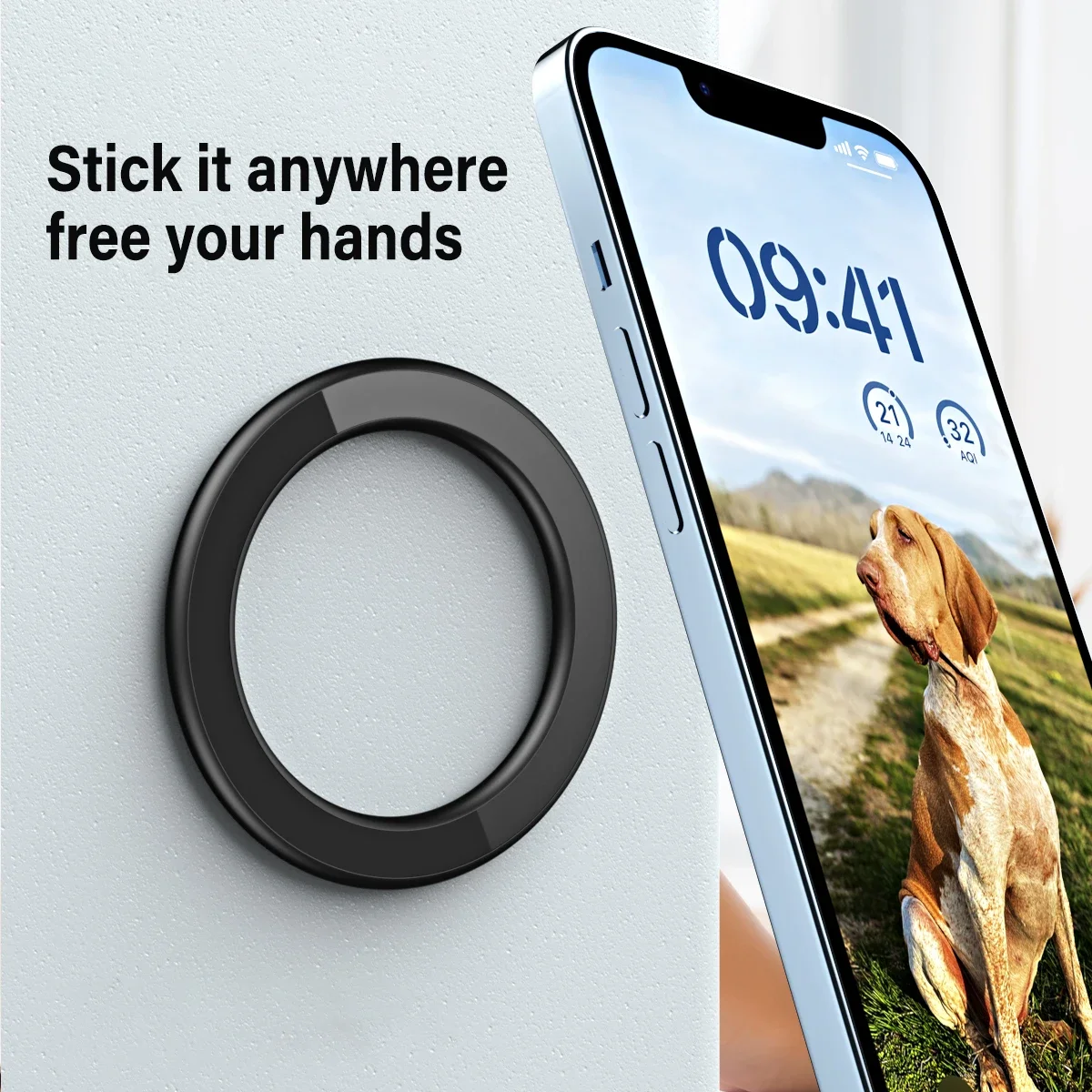 맥세이프 마그네틱 링 홀더 접착식 강력 자석 휴대폰 벽 - Phone Accessories 리뷰 및 가격