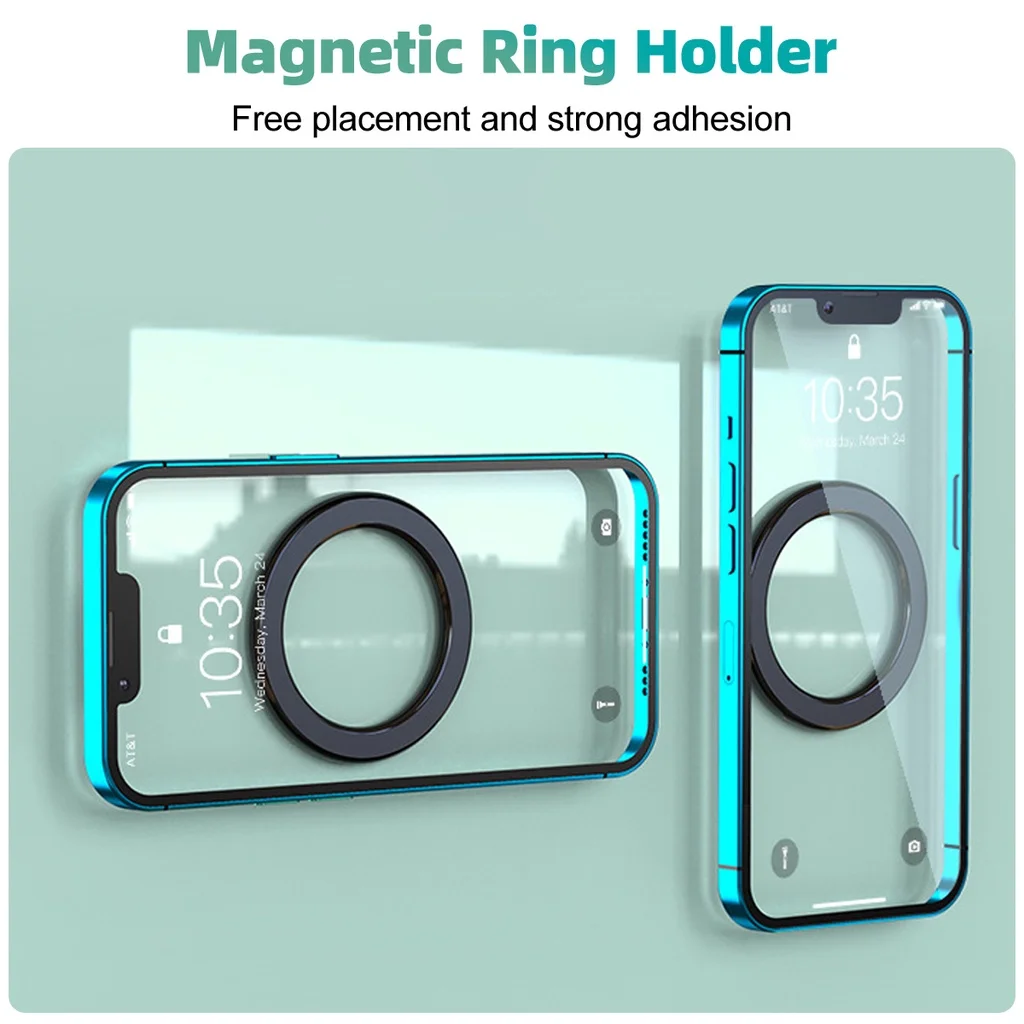 맥세이프 마그네틱 링 홀더 접착식 강력 자석 휴대폰 벽 - Phone Accessories 리뷰 및 가격
