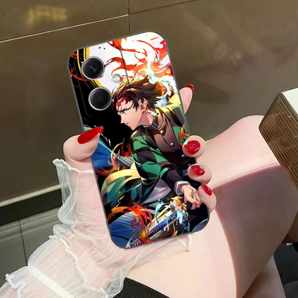 애니메이션 데몬 슬레이어 탄지로 레드미 노트 15 14 - Phone Accessories Demon Slayer 리뷰 및 가격