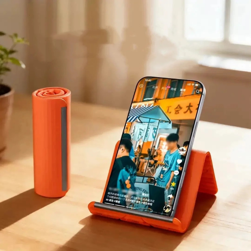 휴대용 실리콘 폰/태블릿/노트북 거치대, 창의적인 접이 - Desk Phone Stand 리뷰 및 가격