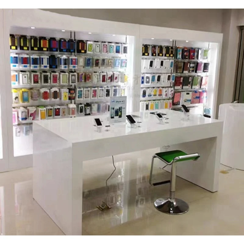 맞춤형, 나무 슬랫월 휴대폰 액세서리 캐비닛 (후크 포 - Phone Accessories Cabinet 리뷰 및 가격