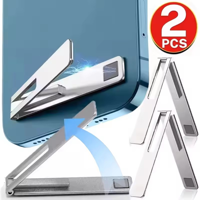 보이지 않는 초박형 자석 휴대폰 거치대 금속 합금 접이 - Desk Phone Stand 리뷰 및 가격