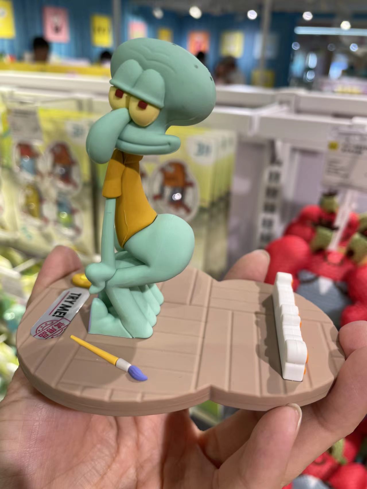 스폰지밥 스퀴디워드 힙힙한 엉덩이 모양 데스크탑 폰 거 - Phone Accessories Officeworks 리뷰 및 가격