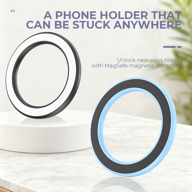 맥세이프 강력 자석 링 폰 홀더 스탠드 접착식 자석 벽 - Phone Accessories 리뷰 및 가격