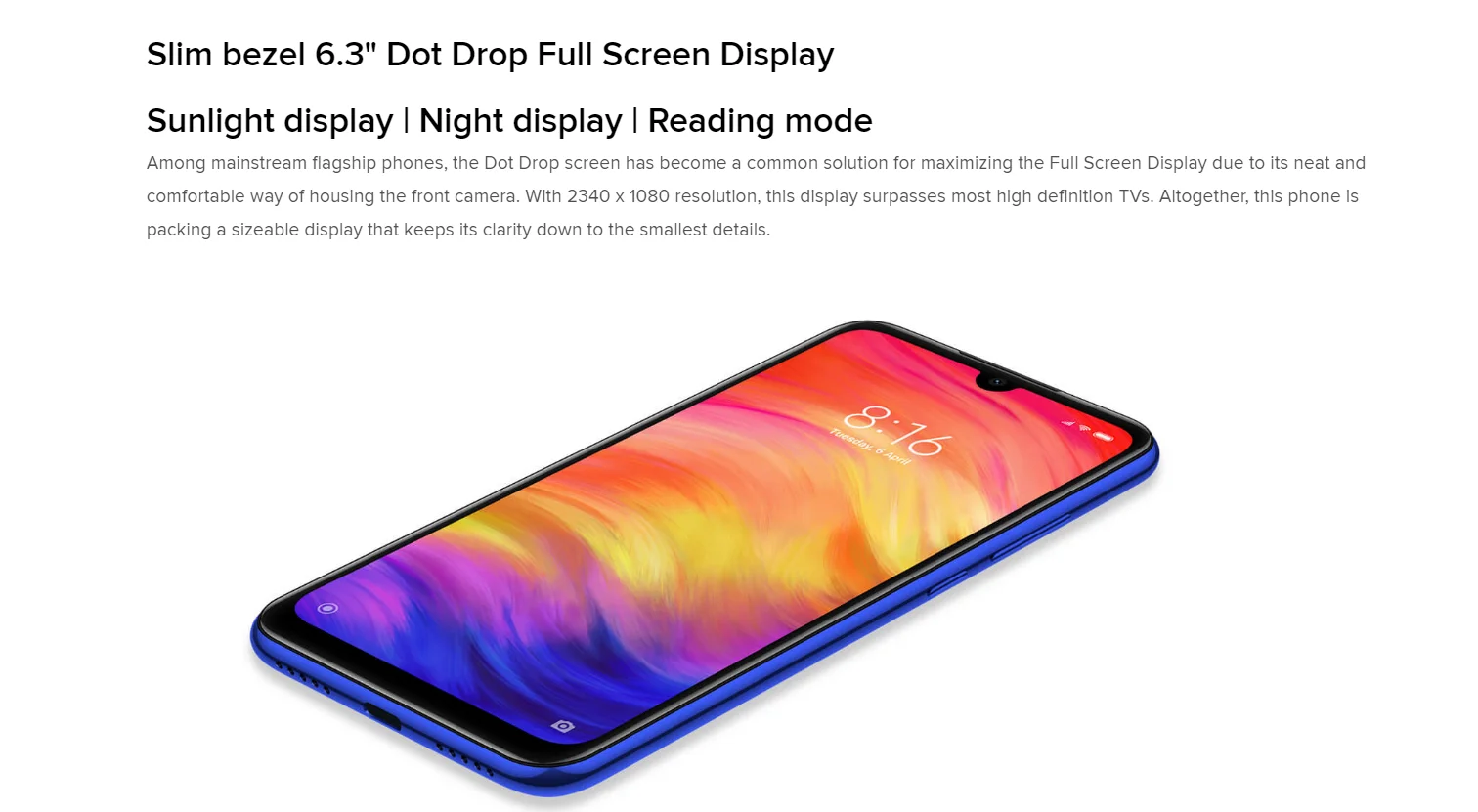Xiaomi Redmi Note 7 PRO 기존 스마트 - Phone Accessories Display 리뷰 및 가격