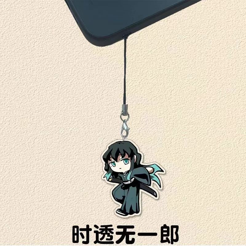애니메이션 데몬 슬레이어 키체인 토키토루 무이치로 주변 - Phone Accessories Demon Slayer 리뷰 및 가격