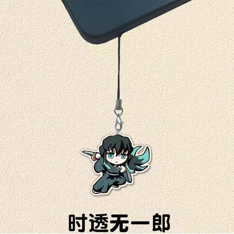 애니메이션 데몬 슬레이어 키체인 토키토루 무이치로 주변 - Phone Accessories Demon Slayer 리뷰 및 가격