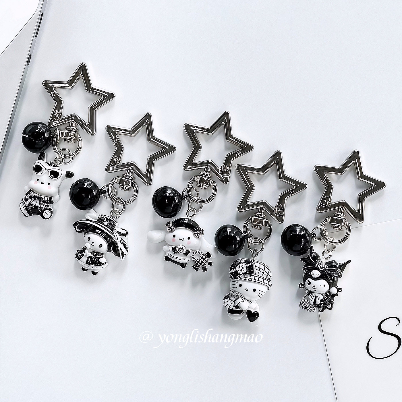 빈티지 Y2k 산리오 헬로 키티 쿠로미 스타 키체인 폰 - Phone Accessories Keychain 리뷰 및 가격