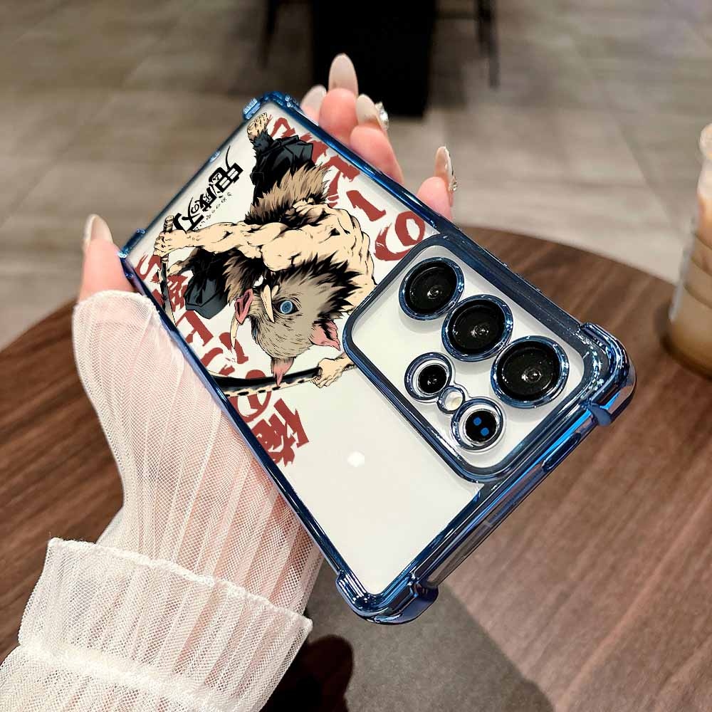 새로운 데몬 슬레이어 애니메이션 삼성 A57 A56 A - Phone Accessories Demon Slayer 리뷰 및 가격